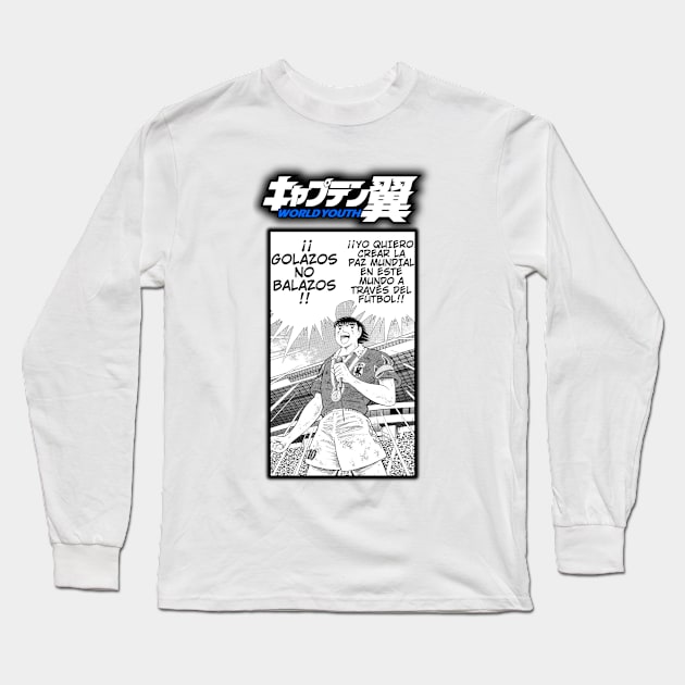 Captain Tsubasa World Youth - Golazos no Balazos Long Sleeve T-Shirt by Il Mercante